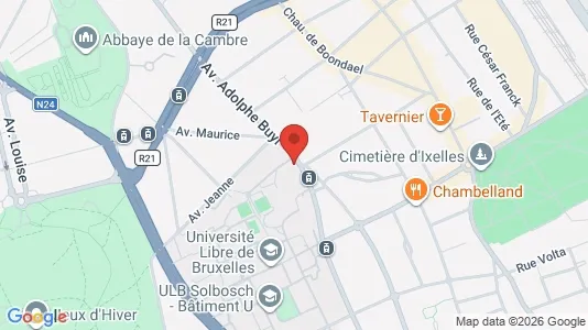 Apartments for rent i Stad Brussel - kort over placeringen