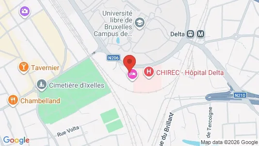 Apartments for rent i Brussels Oudergem - kort over placeringen