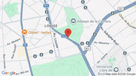 Apartments for rent i Stad Brussel - kort over placeringen