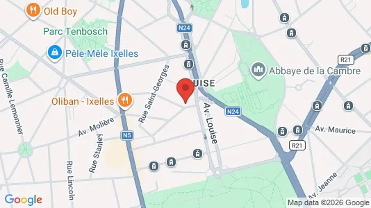 Apartments for rent i Stad Brussel - kort over placeringen
