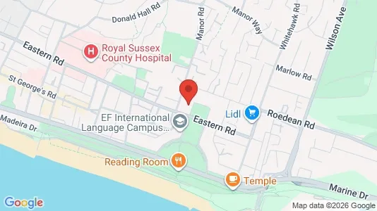Apartments for rent i Brighton - East Sussex - kort over placeringen
