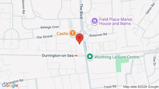 Apartments for rent i Worthing - West Sussex - kort over placeringen