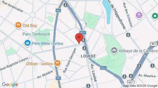 Apartments for rent i Stad Brussel - kort over placeringen