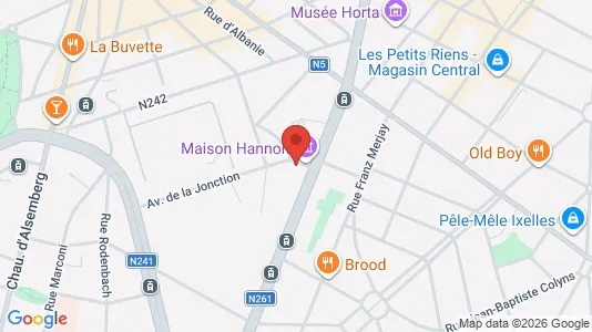 Apartments for rent i Brussels Sint-Gillis - kort over placeringen