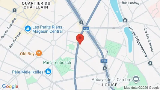 Apartments for rent i Stad Brussel - kort over placeringen