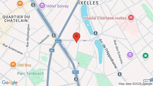 Apartments for rent i Stad Brussel - kort over placeringen