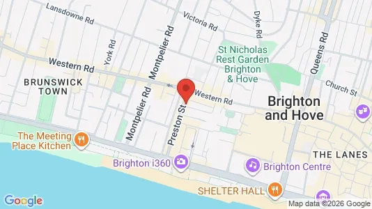 Apartments for rent i Brighton - East Sussex - kort over placeringen
