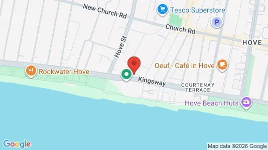 Apartments for rent i Hove - East Sussex - kort over placeringen