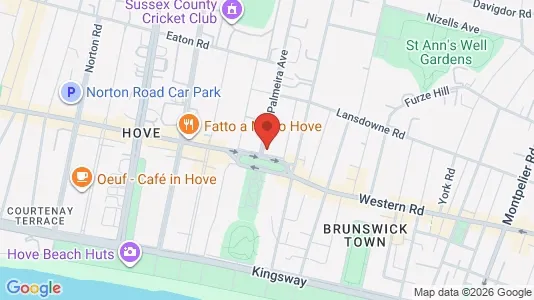 Apartments for rent i Hove - East Sussex - kort over placeringen
