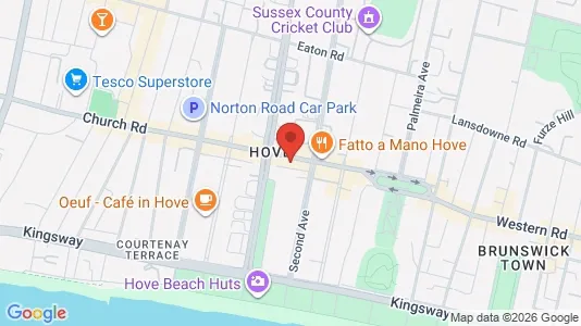 Apartments for rent i Hove - East Sussex - kort over placeringen