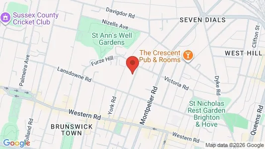 Apartments for rent i Brighton - East Sussex - kort over placeringen