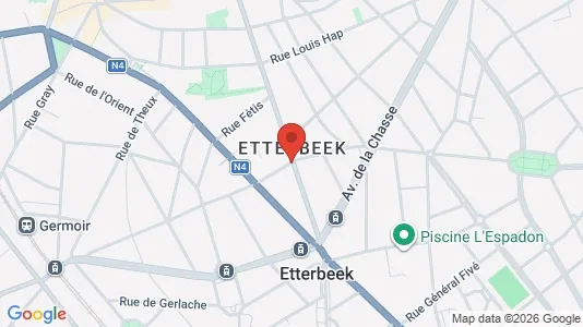 Apartments for rent i Theux - kort over placeringen