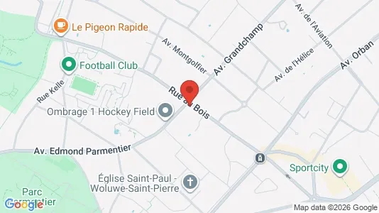 Apartments for rent i Brussels Sint-Pieters-Woluwe - kort over placeringen