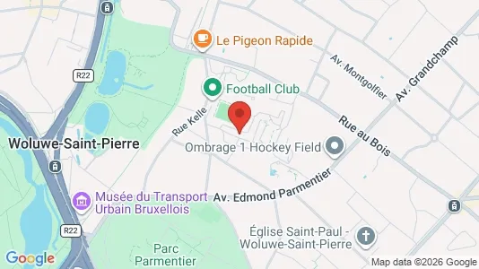 Apartments for rent i Brussels Sint-Pieters-Woluwe - kort over placeringen