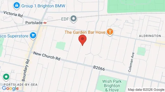 Apartments for rent i Hove - East Sussex - kort over placeringen