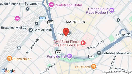 Apartments for rent i Stad Brussel - kort over placeringen