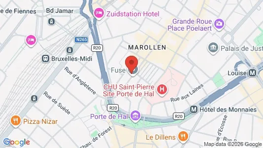 Apartments for rent i Stad Brussel - kort over placeringen