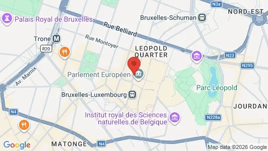 Apartments for rent i Brussels Elsene - kort over placeringen