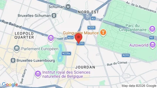 Apartments for rent i Stad Brussel - kort over placeringen