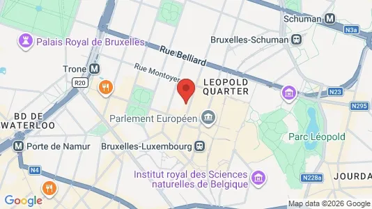 Apartments for rent i Stad Brussel - kort over placeringen