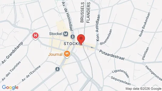 Apartments for rent i Brussels Sint-Pieters-Woluwe - kort over placeringen