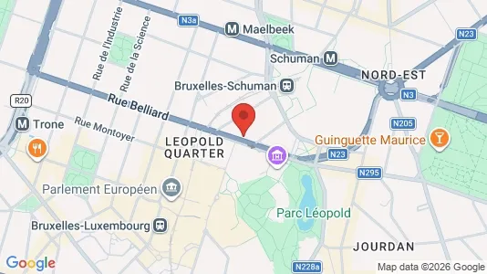 Apartments for rent i Brussels Etterbeek - kort over placeringen