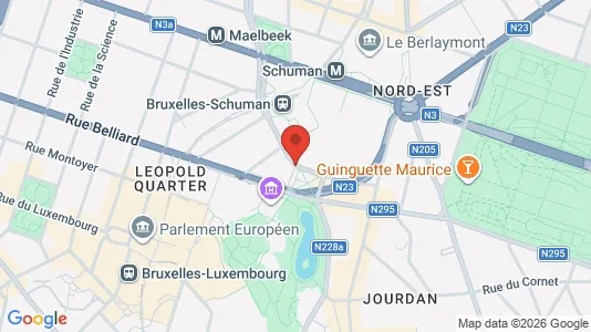 Apartments for rent i Brussels Etterbeek - kort over placeringen