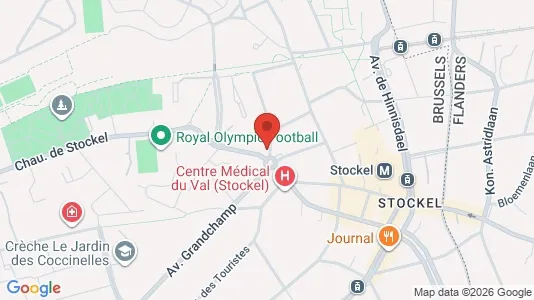 Apartments for rent i Brussels Sint-Pieters-Woluwe - kort over placeringen