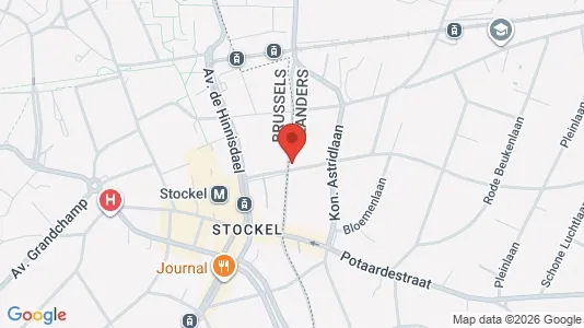 Apartments for rent i Brussels Sint-Pieters-Woluwe - kort over placeringen