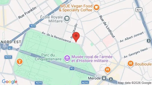 Apartments for rent i Stad Brussel - kort over placeringen