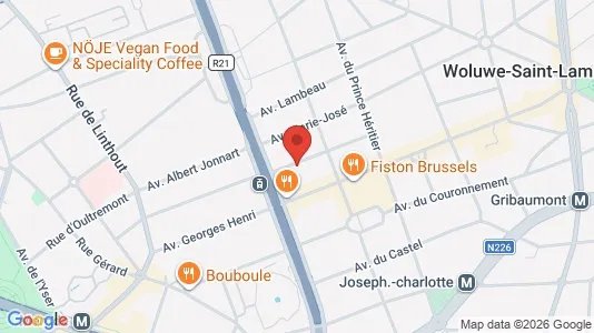 Apartments for rent i Brussels Sint-Lambrechts-Woluwe - kort over placeringen