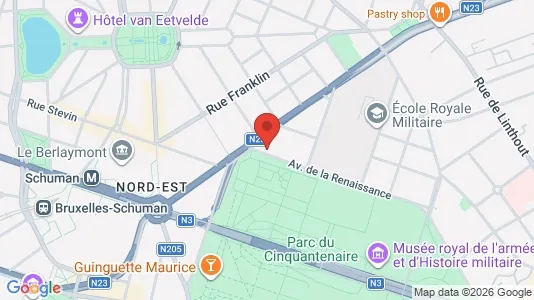 Apartments for rent i Stad Brussel - kort over placeringen