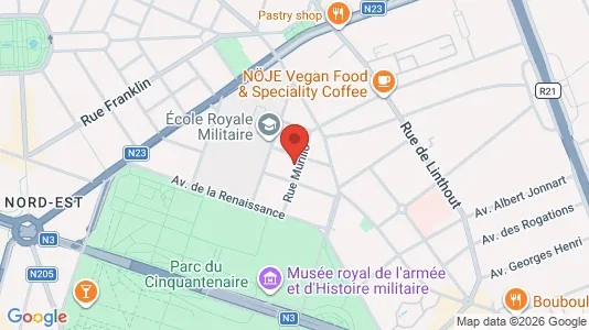 Apartments for rent i Stad Brussel - kort over placeringen