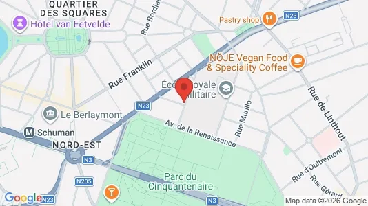 Apartments for rent i Stad Brussel - kort over placeringen