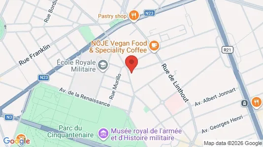 Apartments for rent i Brussels Schaarbeek - kort over placeringen