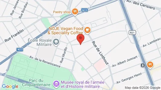 Apartments for rent i Brussels Schaarbeek - kort over placeringen