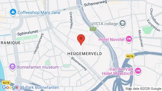 Apartments for rent i Maastricht - kort over placeringen