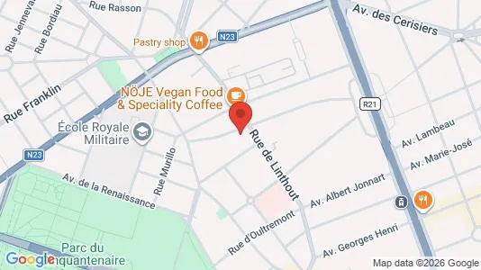 Apartments for rent i Brussels Schaarbeek - kort over placeringen