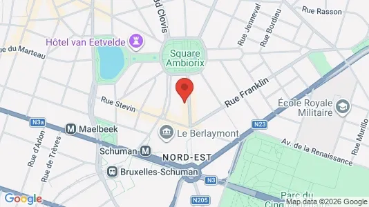 Apartments for rent i Stad Brussel - kort over placeringen