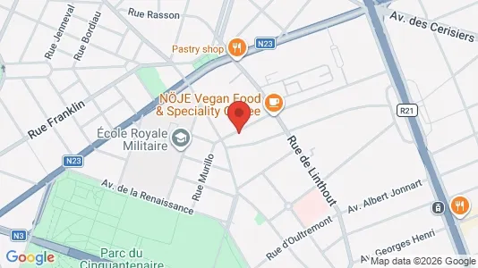 Apartments for rent i Brussels Schaarbeek - kort over placeringen