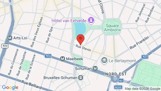 Apartments for rent i Stad Brussel - kort over placeringen