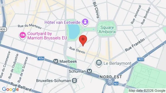 Apartments for rent i Stad Brussel - kort over placeringen