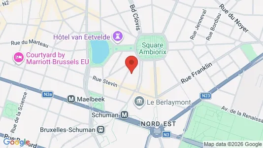 Apartments for rent i Stad Brussel - kort over placeringen