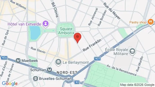 Apartments for rent i Stad Brussel - kort over placeringen