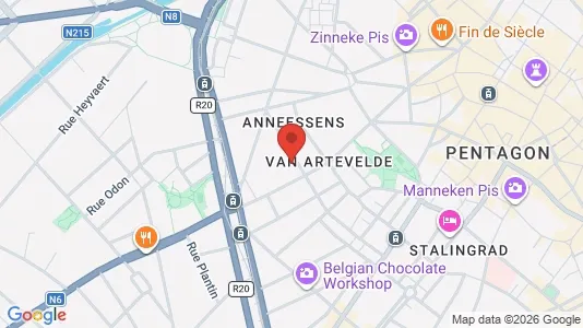 Apartments for rent i Stad Brussel - kort over placeringen