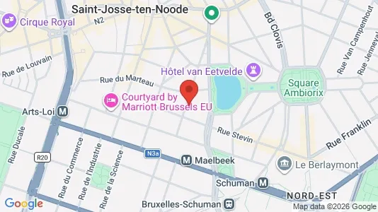 Apartments for rent i Stad Brussel - kort over placeringen