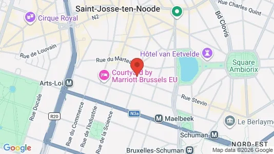 Apartments for rent i Stad Brussel - kort over placeringen