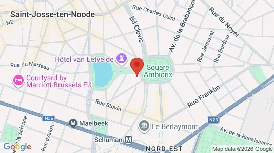 Apartments for rent i Stad Brussel - kort over placeringen