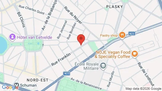 Apartments for rent i Stad Brussel - kort over placeringen
