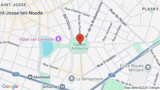 Apartments for rent i Stad Brussel - kort over placeringen